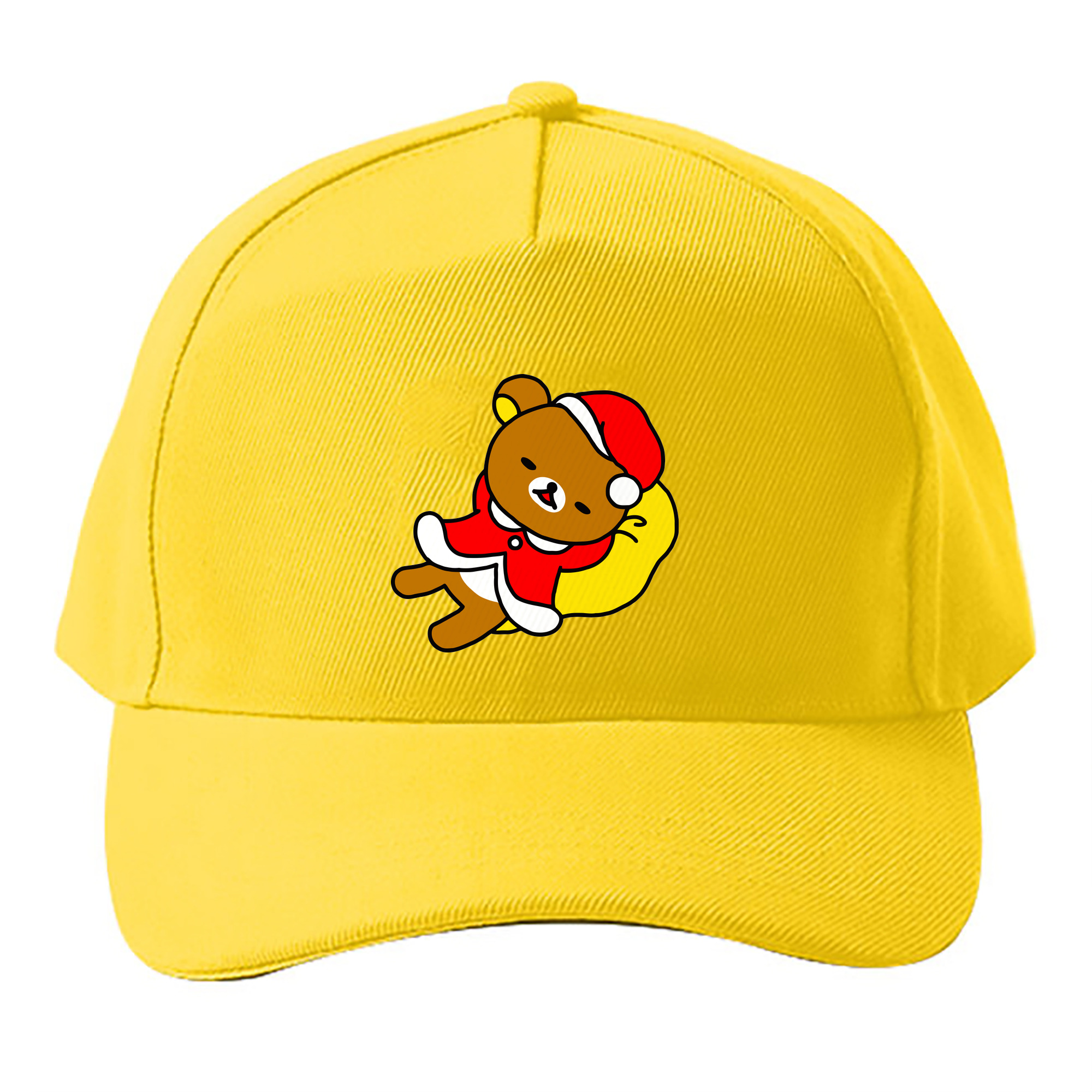 （画像用） リラックマ リラックマ キイロイトリ Rilakkuma Korilakkuma Kiiroitori ベースボールキャップ 綿100％ 男女兼用 帽子 スポーツ